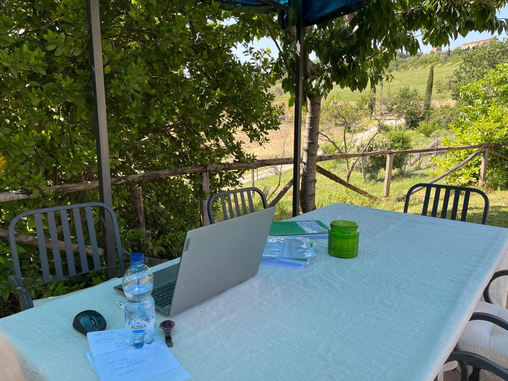Agriturismo Le Querciole In Val D'Orcia Bagno Vignoni Exteriör bild