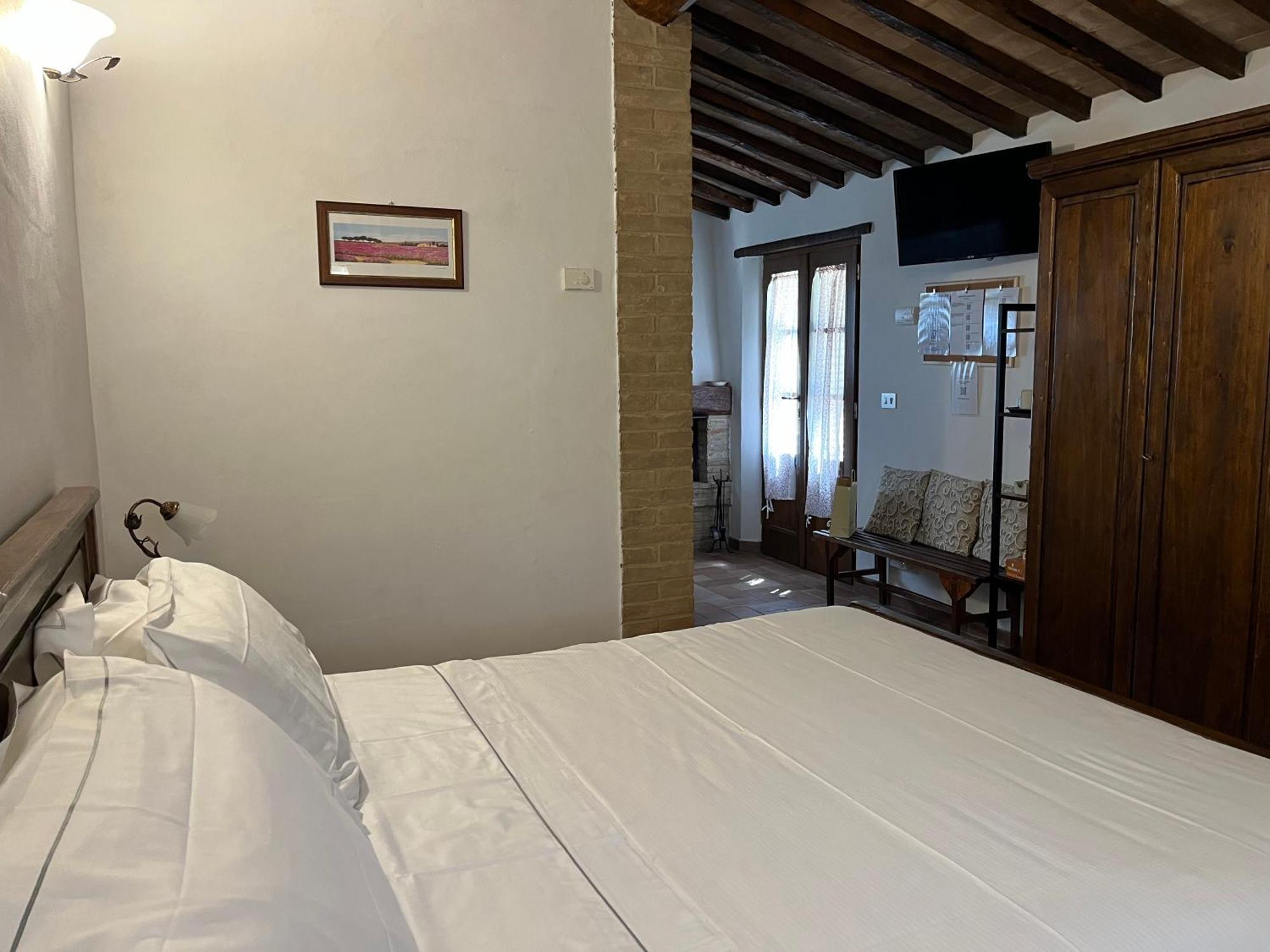 Agriturismo Le Querciole In Val D'Orcia Bagno Vignoni Rum bild