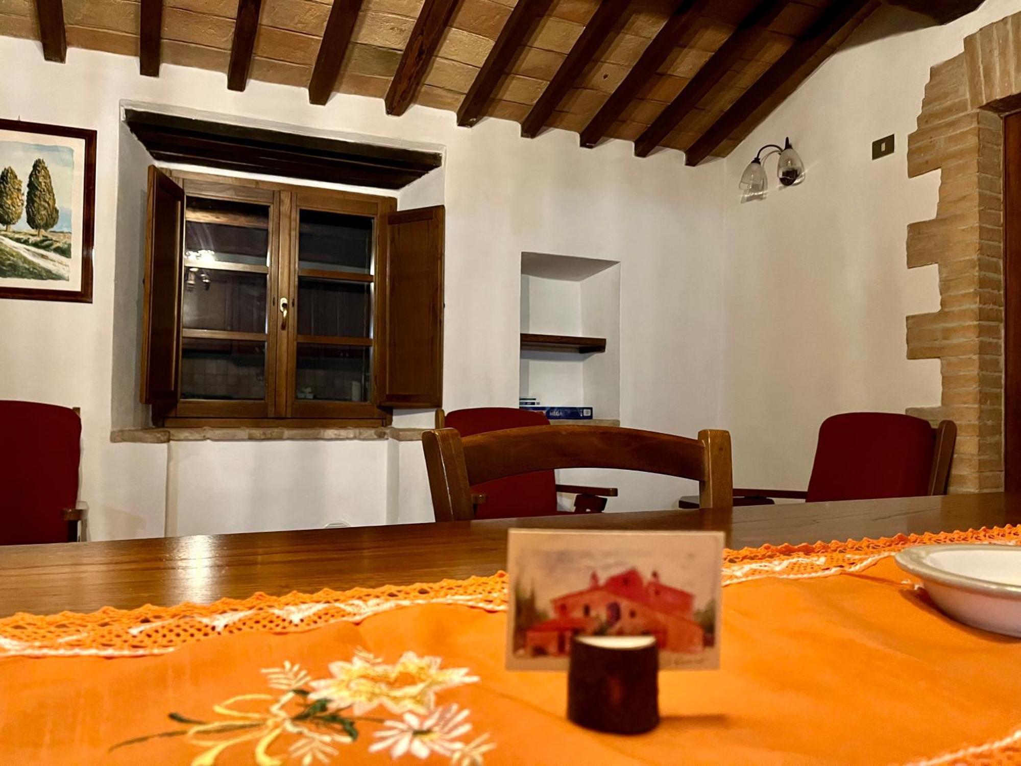 Agriturismo Le Querciole In Val D'Orcia Bagno Vignoni Rum bild