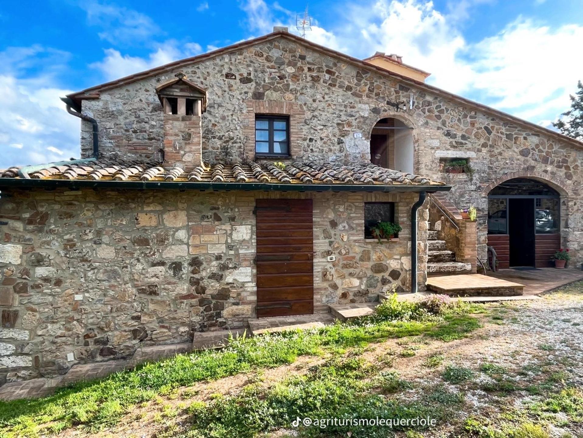 Agriturismo Le Querciole In Val D'Orcia Bagno Vignoni Exteriör bild